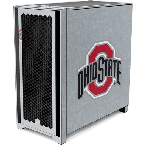 Ohio State University OSU Logo Corsair 4000D Tempered Glass Mid-Tower ATX Case Skin