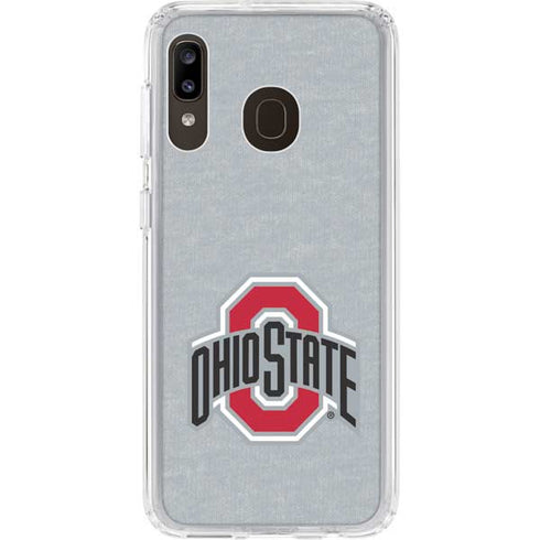 Ohio State University OSU Logo Galaxy A20 Clear Case