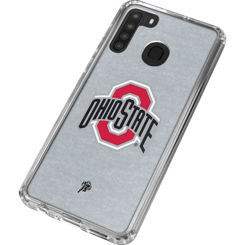Ohio State University OSU Logo Galaxy A21 Clear Case