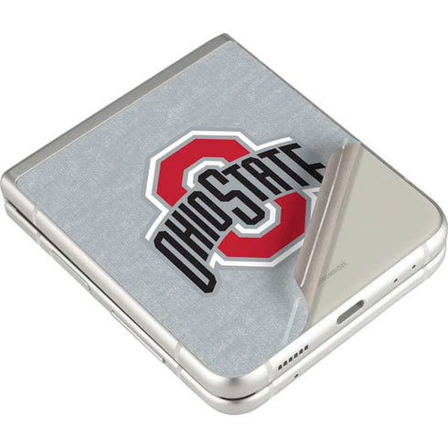 Ohio State University OSU Logo Galaxy Z Flip4 5G Skin