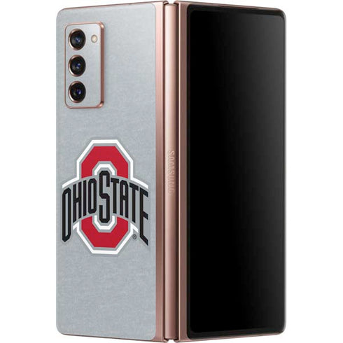 Ohio State University OSU Logo Galaxy Z Fold2 5G Skin
