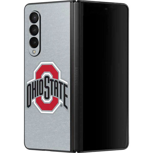 Ohio State University OSU Logo Galaxy Z Fold3 5G Skin