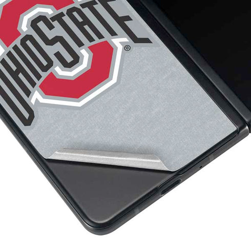 Ohio State University OSU Logo Galaxy Z Fold4 5G Skin