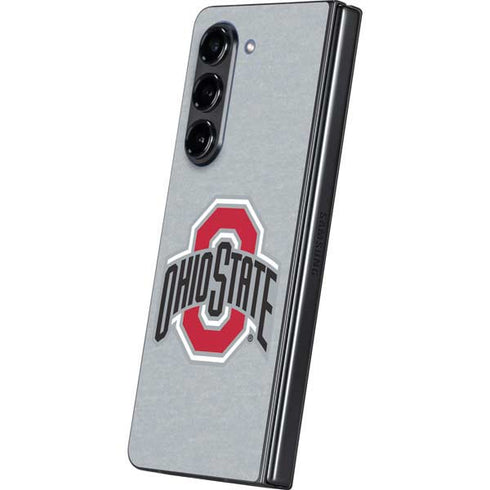 Ohio State University OSU Logo Galaxy Z Fold5 5G Skin