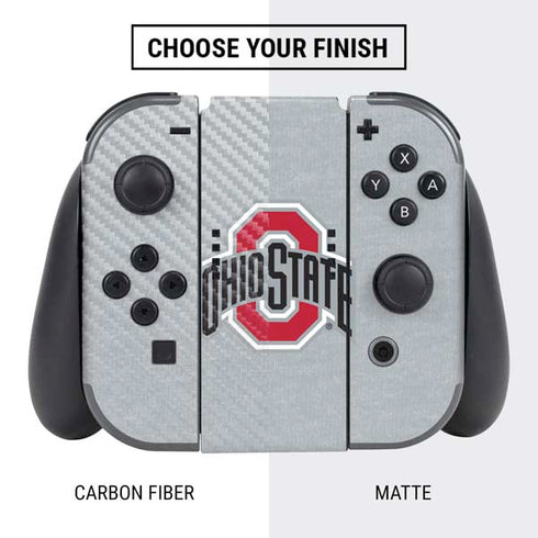 Ohio State University OSU Logo Nintendo Switch Bundle Skin