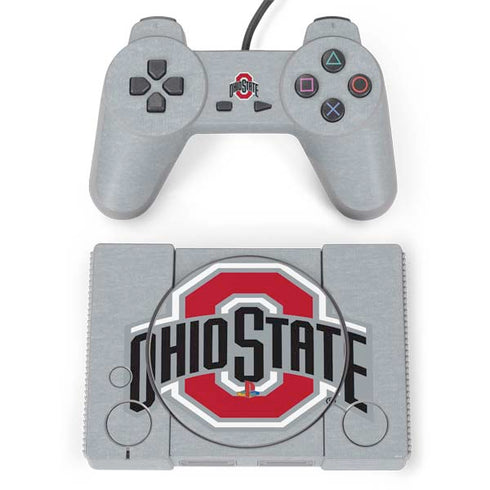 Ohio State University OSU Logo PlayStation Classic Bundle Skin