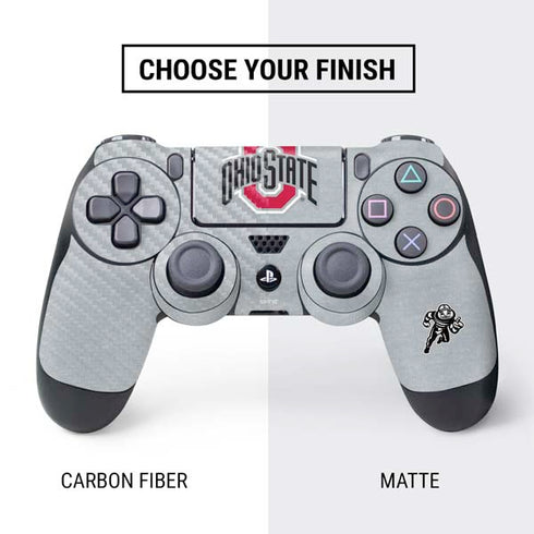 Ohio State University OSU Logo PS4 Controller Skin