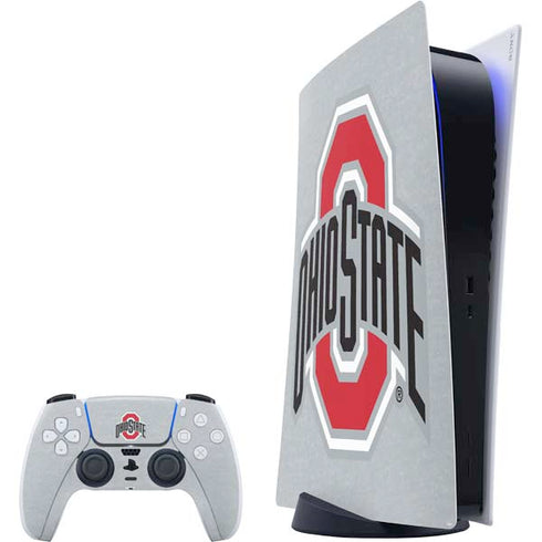 Ohio State University OSU Logo PS5 Digital Edition Bundle Skin