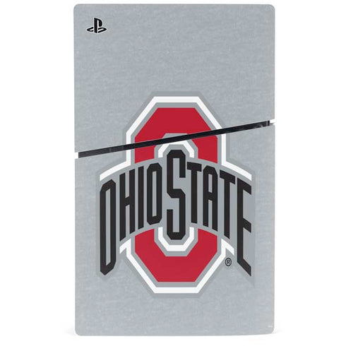 Ohio State University OSU Logo PS5 Slim Disk Bundle Skin
