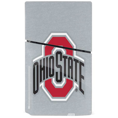 Ohio State University OSU Logo PS5 Slim Disk Console Skin