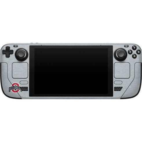 Ohio State University OSU Logo Steam Deck Handheld Gaming Computer Skin