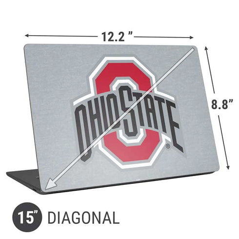 Ohio State University OSU Logo Universal Laptop 15in (12.2 x 8.8in) Skin