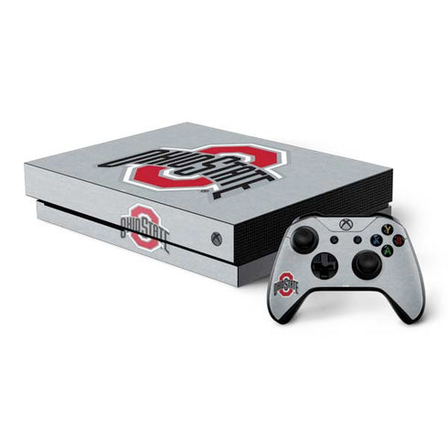 Ohio State University OSU Logo Xbox One X Bundle Skin