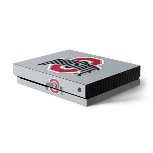 Ohio State University OSU Logo Xbox One X Console Skin