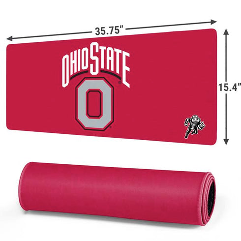 Ohio State University OSU O Gaming Mouse Pad