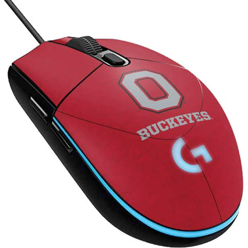 Ohio State University OSU O G203 Prodigy RGB Wired Gaming Mouse Skin