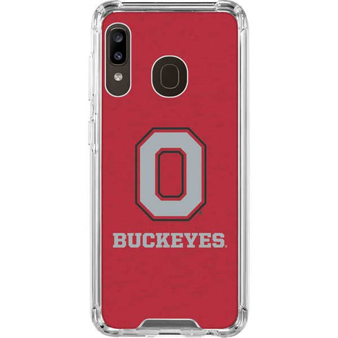 Ohio State University OSU O Galaxy A30 Clear Case