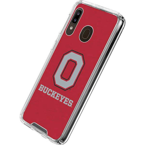 Ohio State University OSU O Galaxy A30 Clear Case