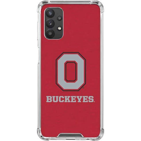 Ohio State University OSU O Galaxy A32 5G Clear Case