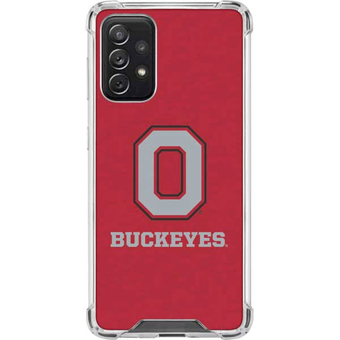 Ohio State University OSU O Galaxy A72 5G Clear Case