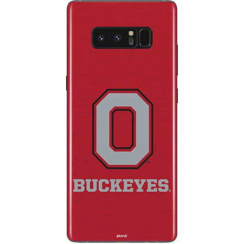 Ohio State University OSU O Galaxy Note 8 Skin