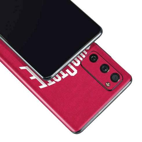 Ohio State University OSU O Galaxy S20 Fan Edition Skin