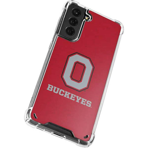 Ohio State University OSU O Galaxy S21 5G Clear Case