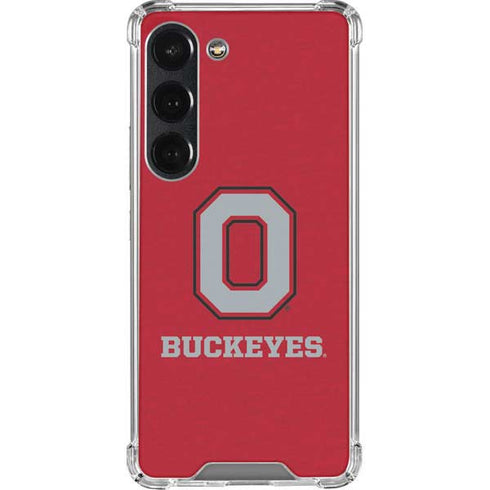 Ohio State University OSU O Galaxy S23 Clear Case