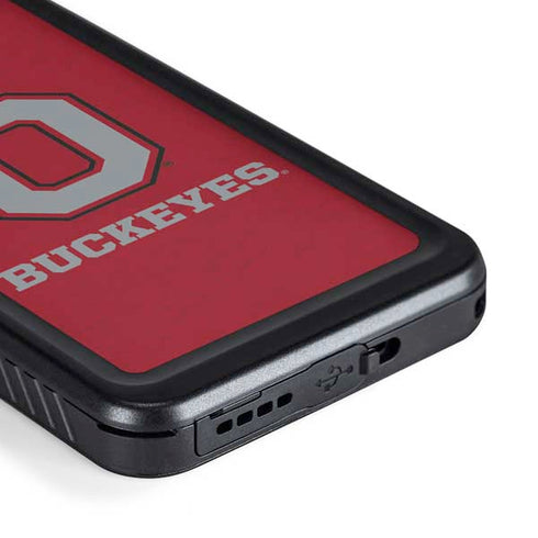 Ohio State University OSU O Galaxy S23 Plus Waterproof Case