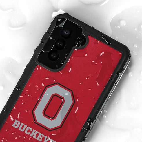 Ohio State University OSU O Galaxy S23 Plus Waterproof Case