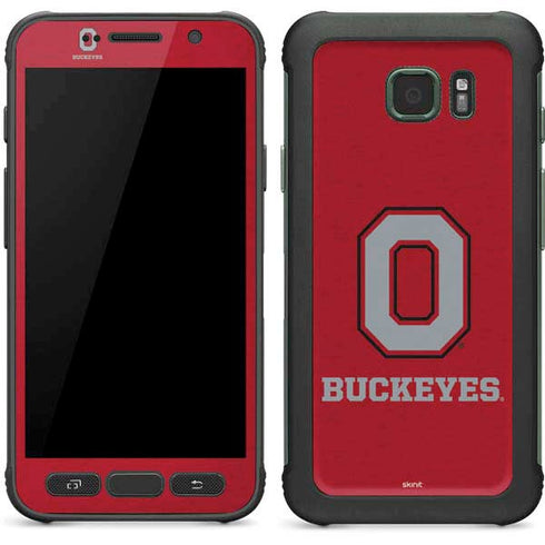 Ohio State University OSU O Galaxy S7 Active Skin