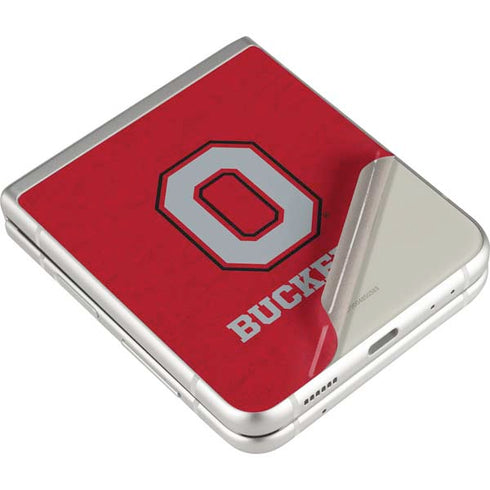 Ohio State University OSU O Galaxy Z Flip4 5G Skin
