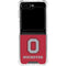 Ohio State University OSU O Galaxy Z Flip5 5G Clear Case