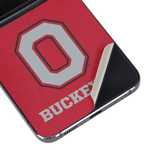 Ohio State University OSU O Galaxy Z Flip5 5G Skin