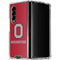 Ohio State University OSU O Galaxy Z Fold4 5G Clear Case
