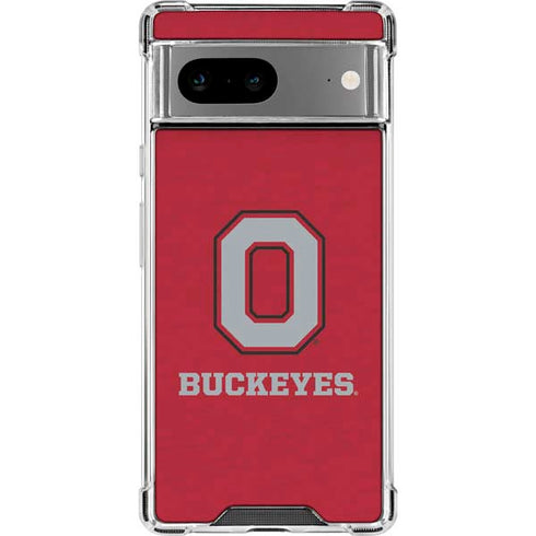 Ohio State University OSU O Google Pixel 8 Clear Case