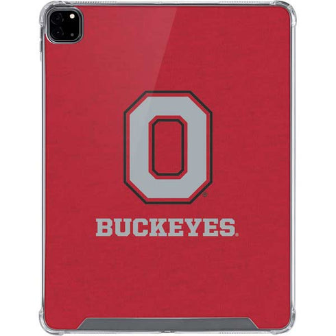 Ohio State University OSU O iPad Pro 12.9in (2020) Clear Case