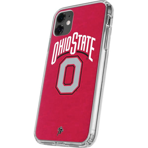 Ohio State University OSU O iPhone 11 Clear Case