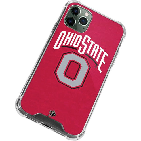 Ohio State University OSU O iPhone 11 Pro Max Clear Case