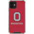 Ohio State University OSU O iPhone 12 Clear Case