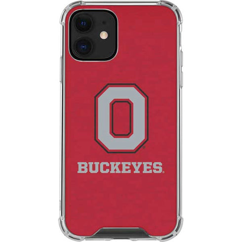 Ohio State University OSU O iPhone 12 Mini Clear Case