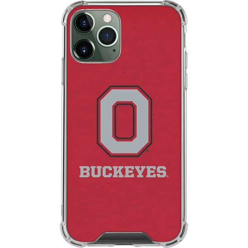 Ohio State University OSU O iPhone 12 Pro Clear Case