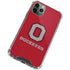 Ohio State University OSU O iPhone 12 Pro Clear Case