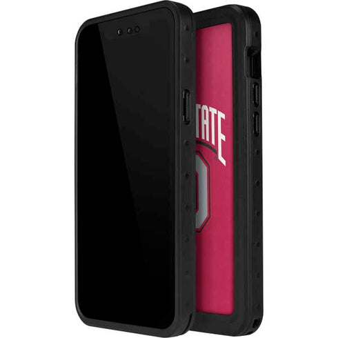 Ohio State University OSU O iPhone 12 Pro Waterproof Case