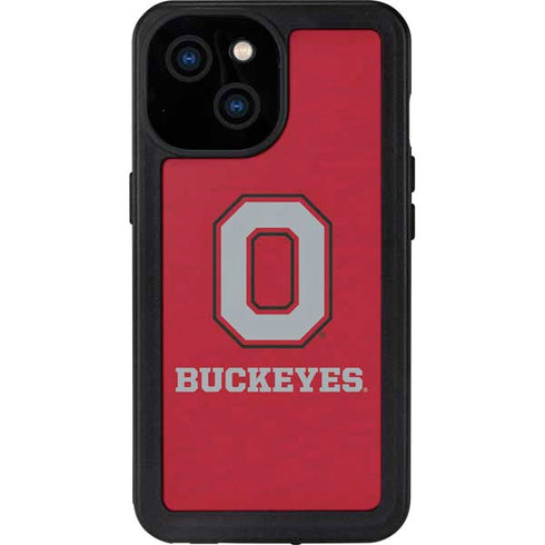 Ohio State University OSU O iPhone 13 Mini Waterproof Case
