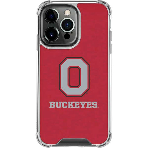 Ohio State University OSU O iPhone 15 Pro Clear Case