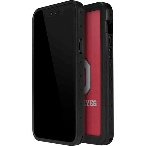 Ohio State University OSU O iPhone 14 Pro Max Waterproof Case