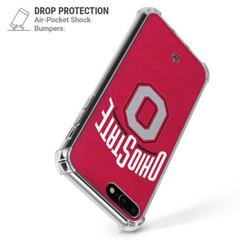 Ohio State University OSU O iPhone 7/8 Plus Clear Case