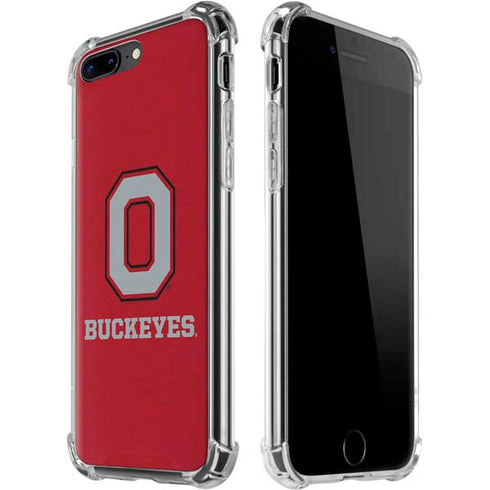 Ohio State University OSU O iPhone 7/8 Plus Clear Case