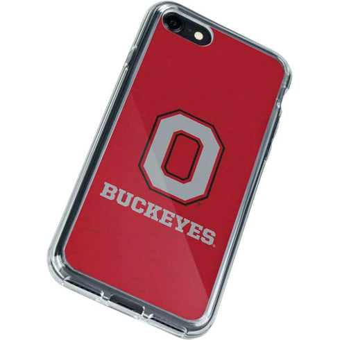 Ohio State University OSU O iPhone SE (2nd & 3rd Gen) Clear Case